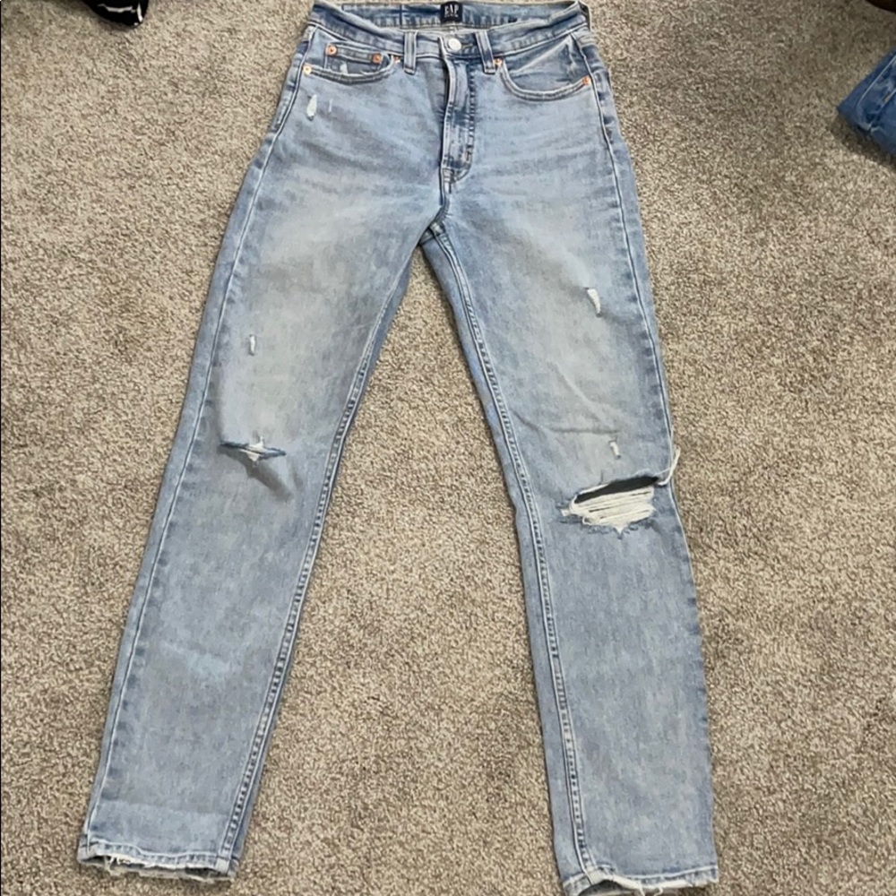 Gap cigarette jeans